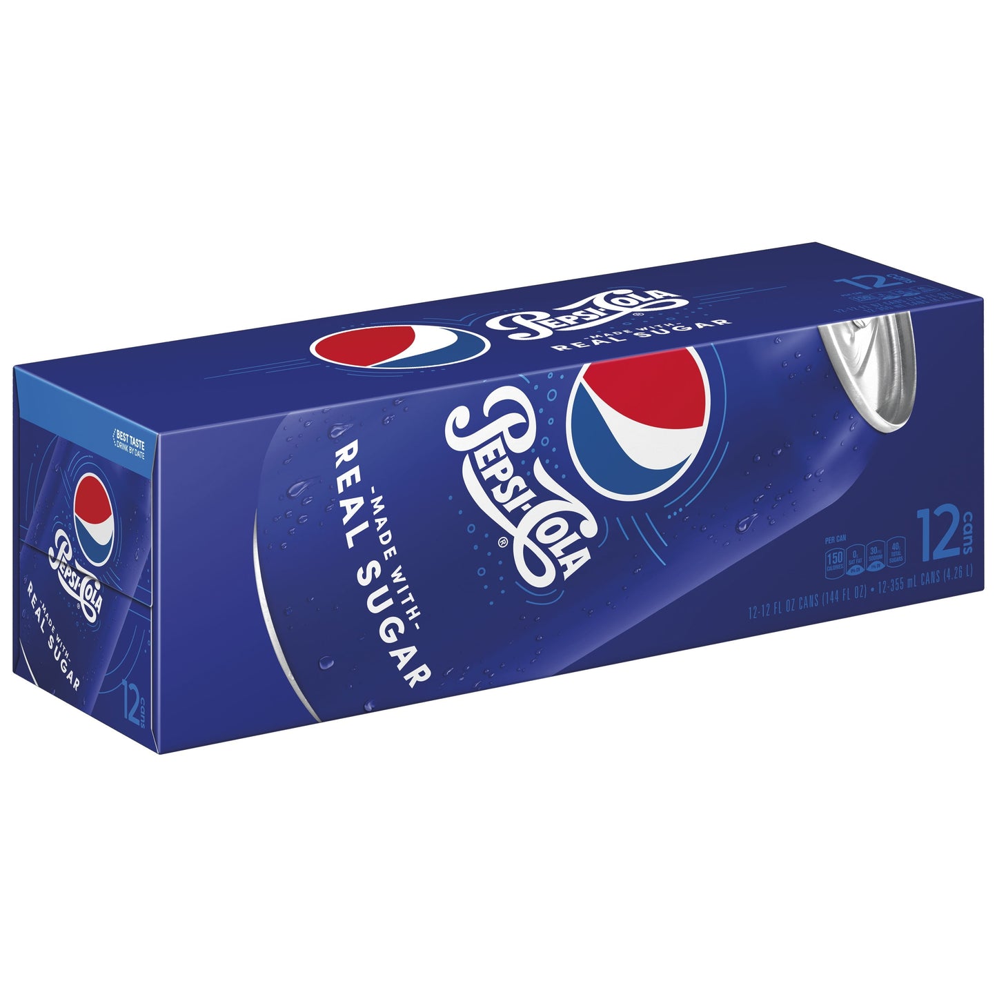 -Cola Made with Real Sugar, 12 Count, 12 Fl. Oz. Cans