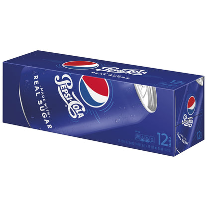 -Cola Made with Real Sugar, 12 Count, 12 Fl. Oz. Cans