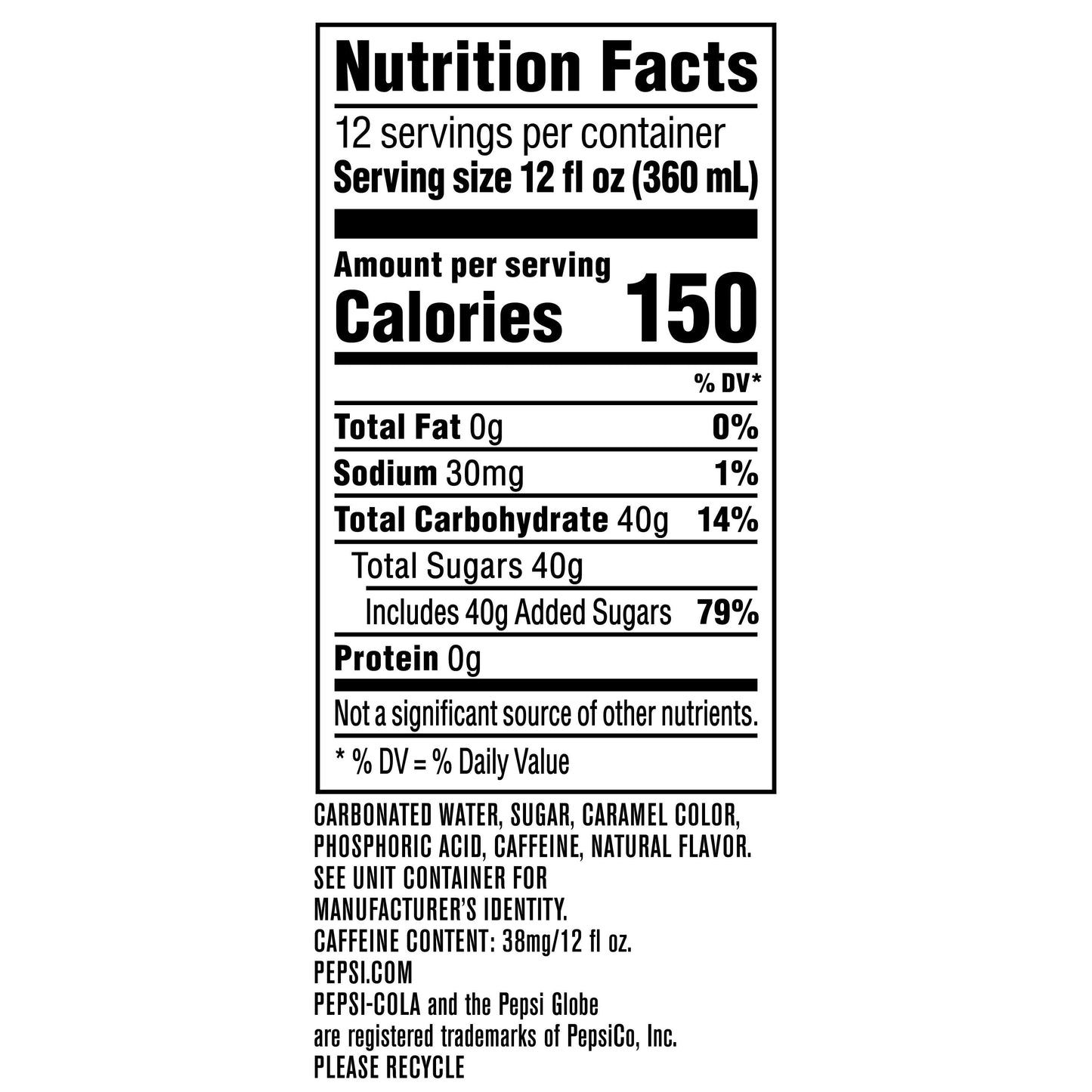 -Cola Made with Real Sugar, 12 Count, 12 Fl. Oz. Cans